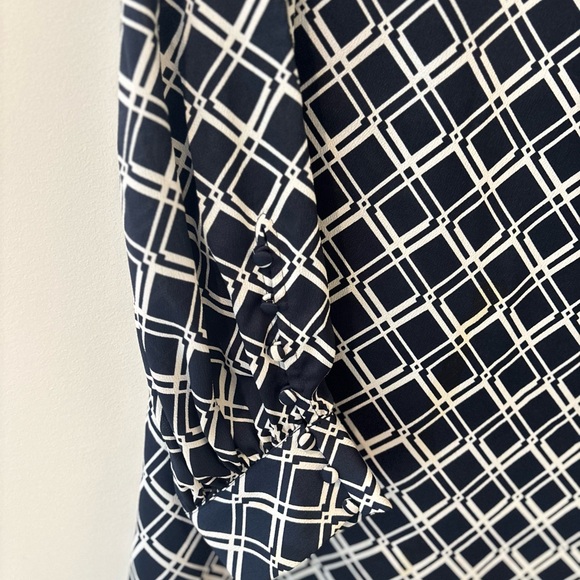 Banana Republic Black and White Checkered Dress - Picture 2 of 6